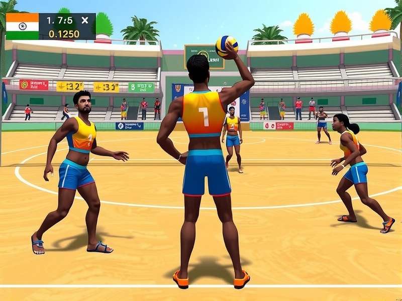 India Volley Rulers tournament event